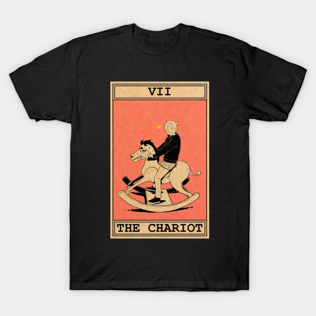 The Chariot T-Shirt by Gwraggedann